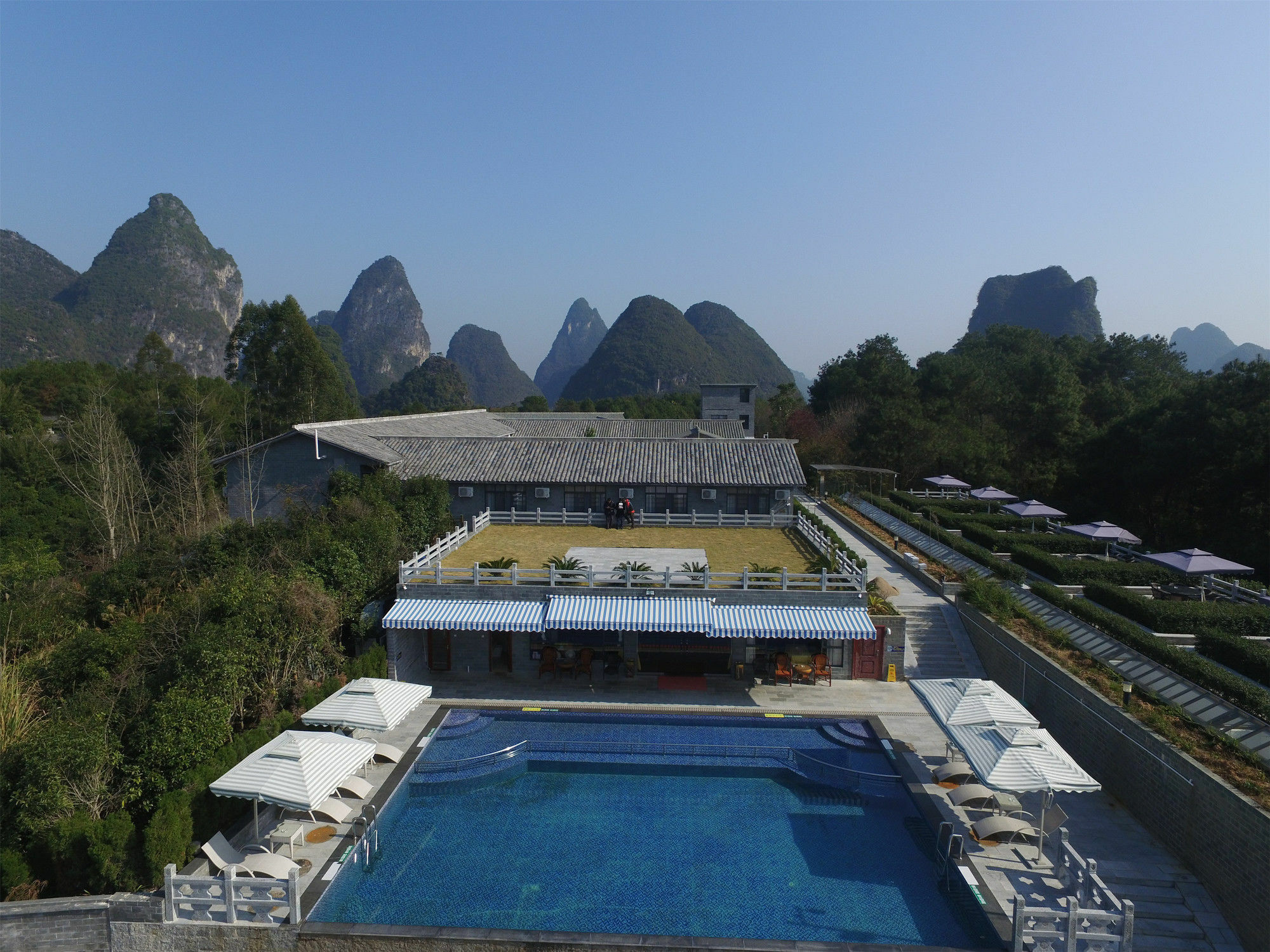 Yangshuo Mountain Top Retreat Exterior foto